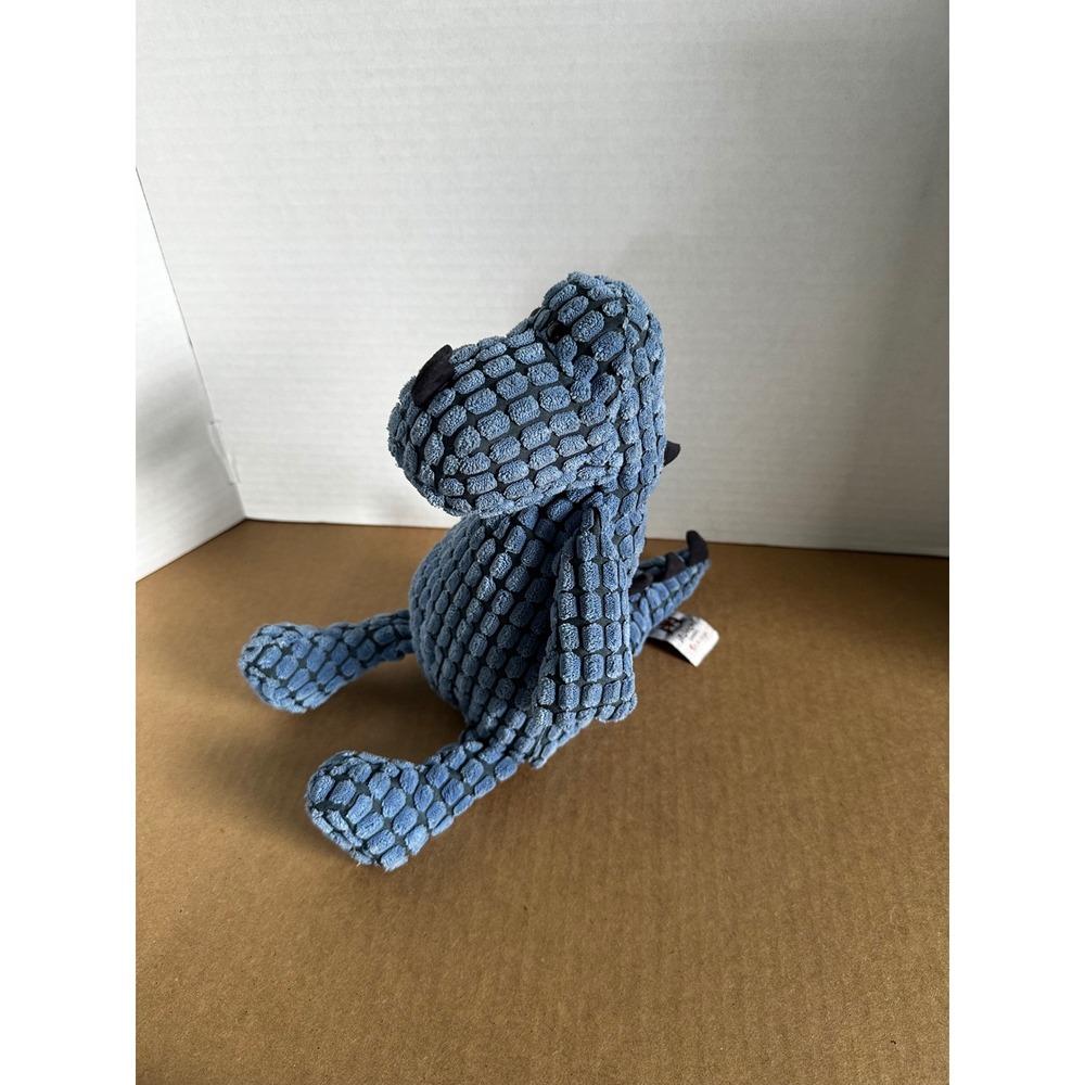 Jellycat First Steps Dinosaur Unisex Small Blue Good Bobble Textured Plush Toy